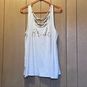 Torrid Bride tank top